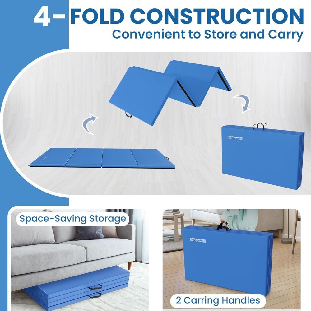 BalanceFrom Folding Exercise Mat For MMA Gyms And Home Use