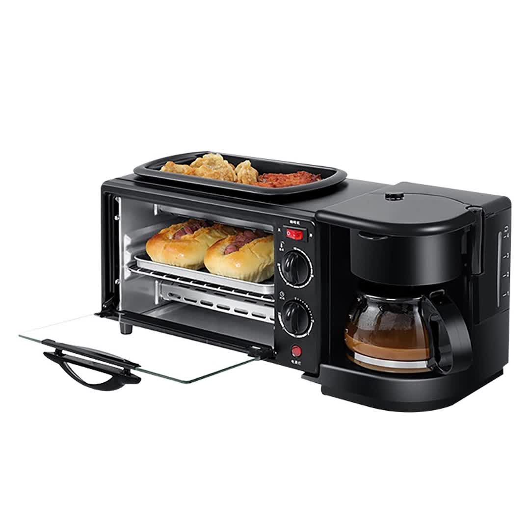 3-In-1 Breakfast Machine For Eggs Toast And Coffee 110V