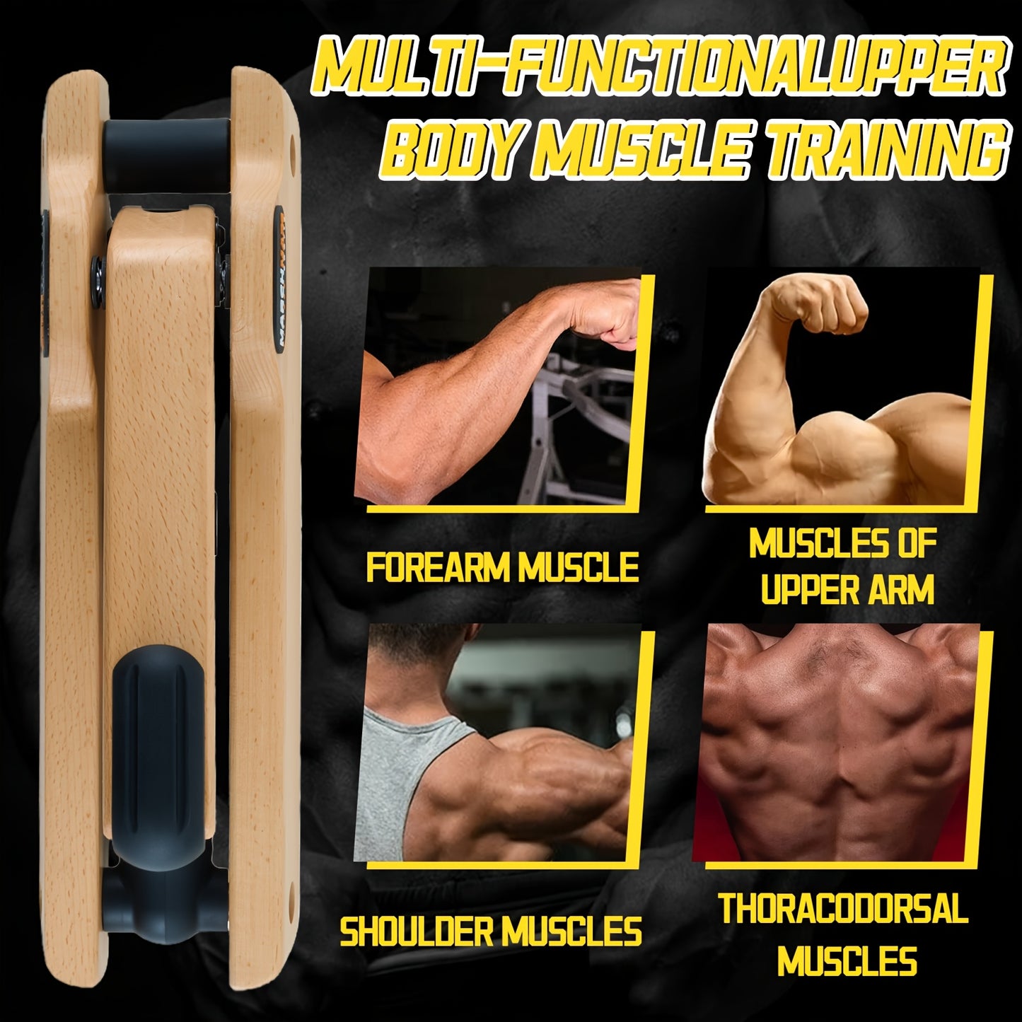 Adjustable Arm Strength Training Equipment for Home Workouts