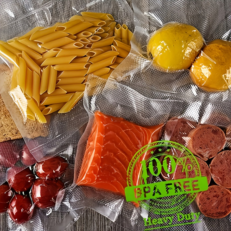 50pcs Food Vacuum Bags, Vacuum Sealing Machine Packaging Bags, Used For Kitchen Storage And Food Preservation, Kitchen Accessories, Suitable For Vacuum Storage And Food Preparation, Anti Odor And Leak Proof, Refrigerator Pres - Revitalize Mind Body