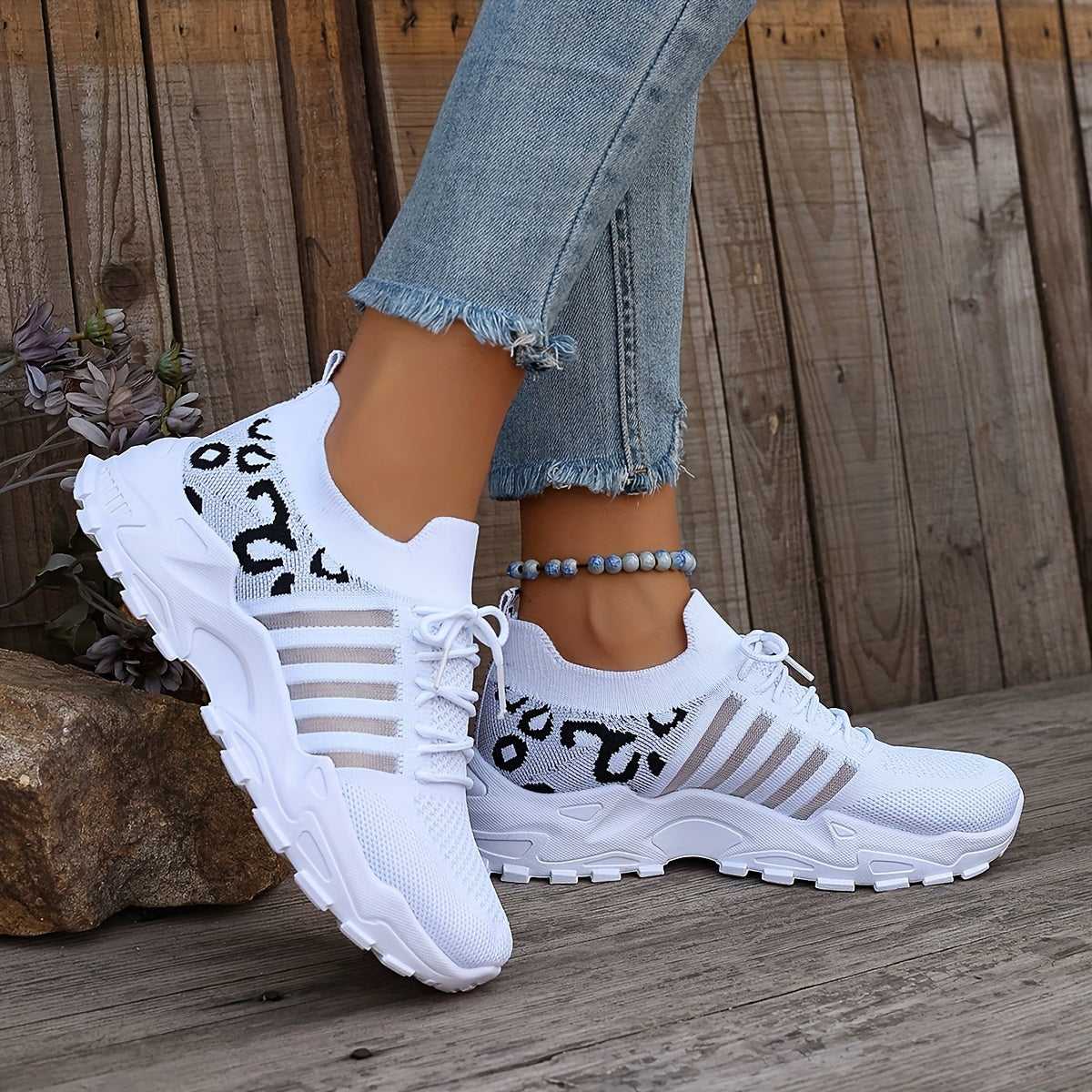 Women's Breathable Mesh Sports Shoes by Lightweight Brand