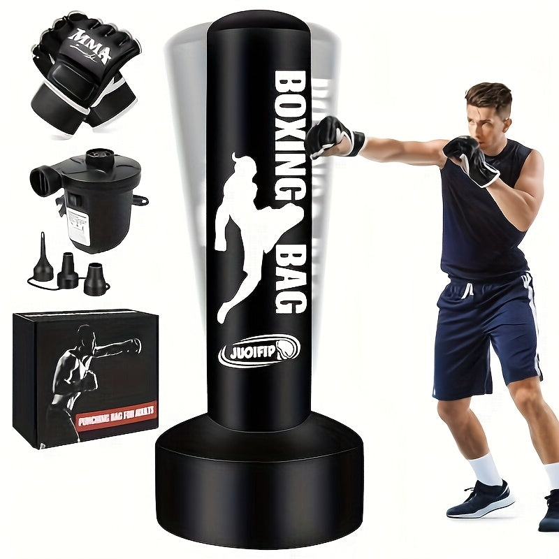 Freestanding Punching Bag With Stand For Adults Training