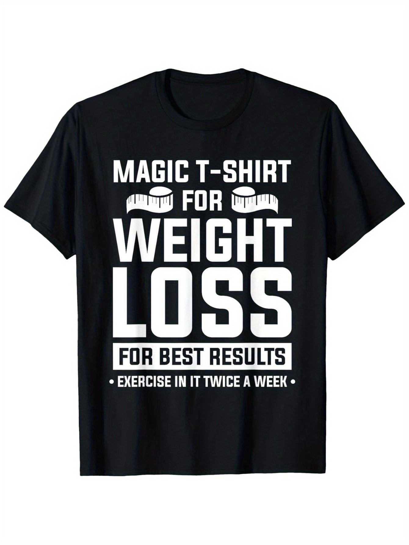 Motivational Weight Loss Workout T-Shirt for Gym Enthusiasts