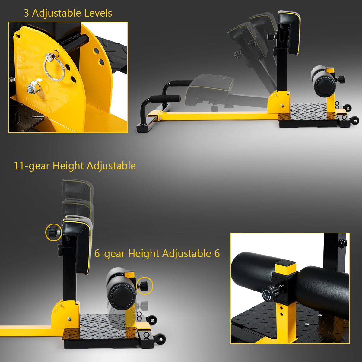 GOPLUS 8 In 1 Multifunctional Squat Machine Home Gym