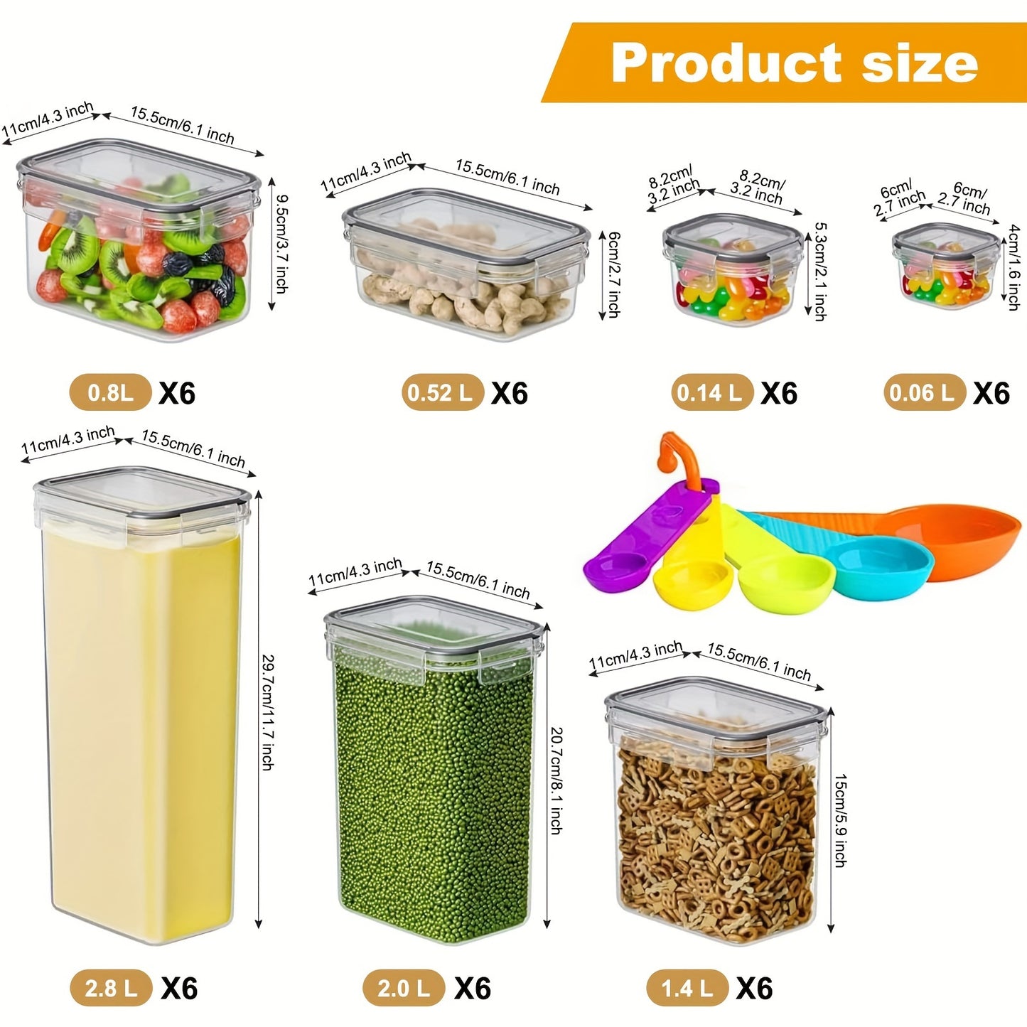 84-Pack Airtight Food Storage Containers Set - BPA-Free, Leak-Proof, Stackable, and Space-Saving Kitchen Organizers with 42 Lids and 42 Boxes, Includes Spoon, Labels, and Pen for Easy Meal Prep and Pantry Organization - Revitalize Mind Body