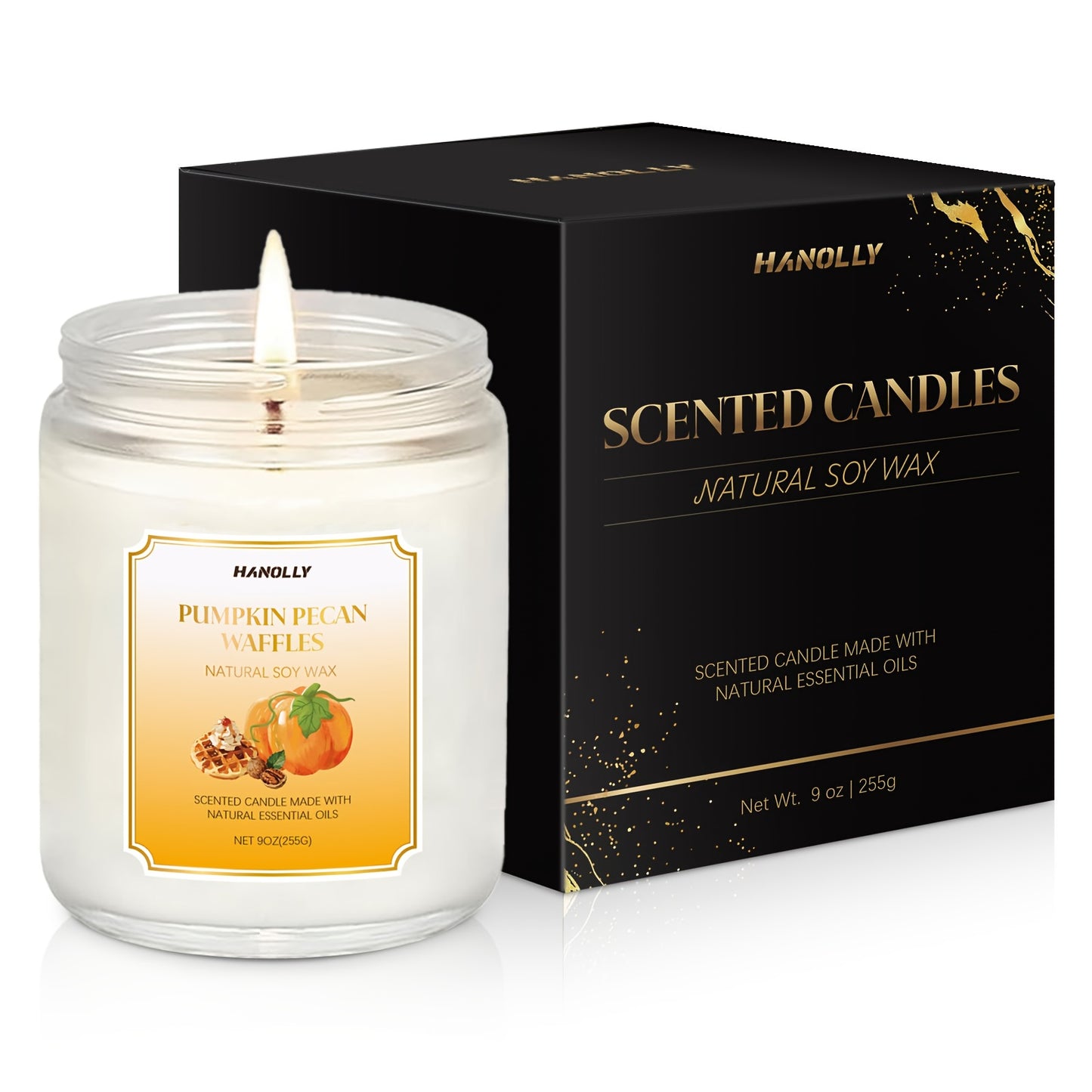 Christmas Scented Candle Gift Set for Holidays and Celebrations