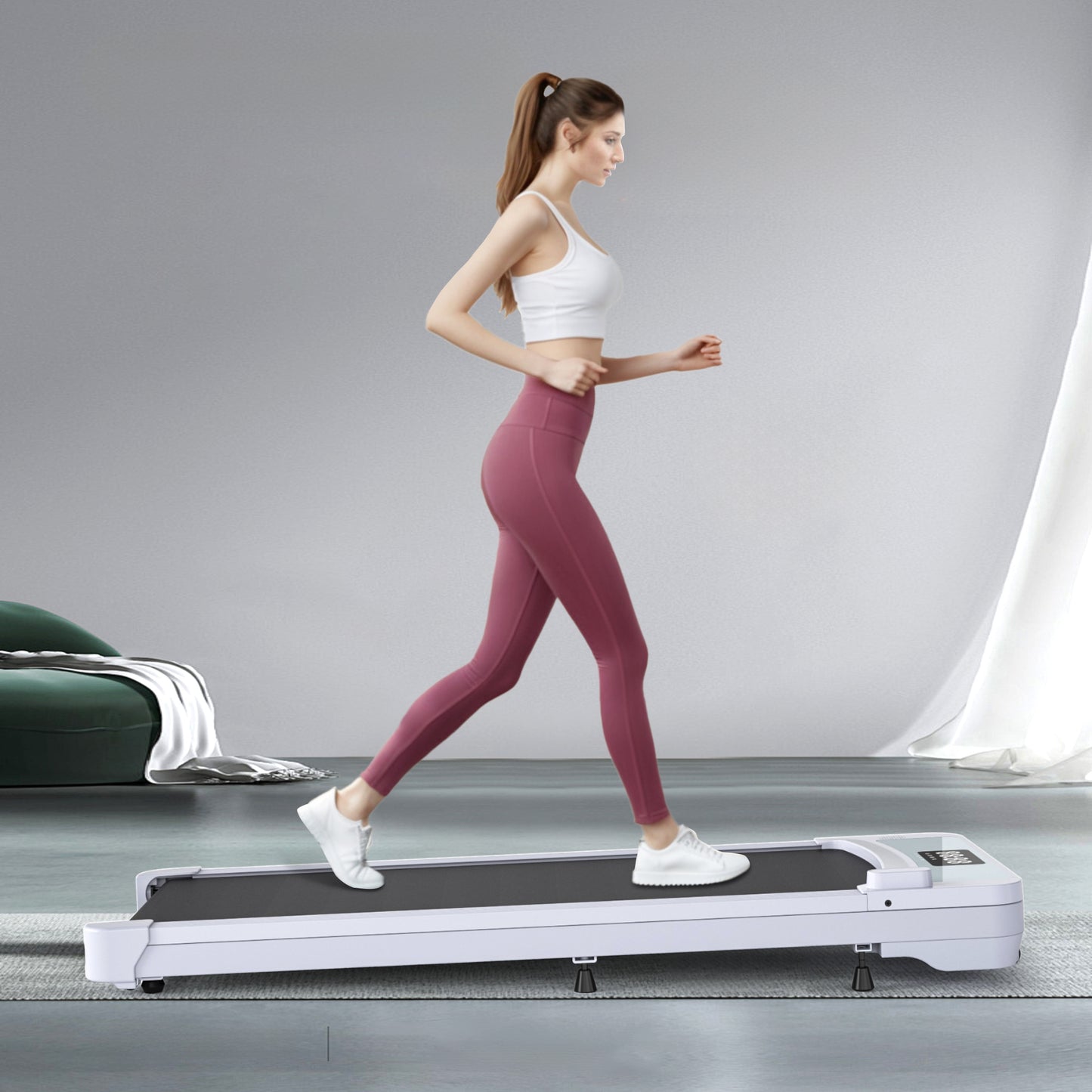 Upreign 3 In 1 Portable Treadmill Walking Pad With Incline