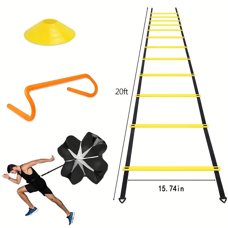 Revitalize Mind Body Speed and Agility Ladder Set System