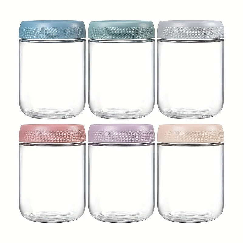 Grinkwell Glass Airtight Jars With Silicone Sleeves - Revitalize Mind Body