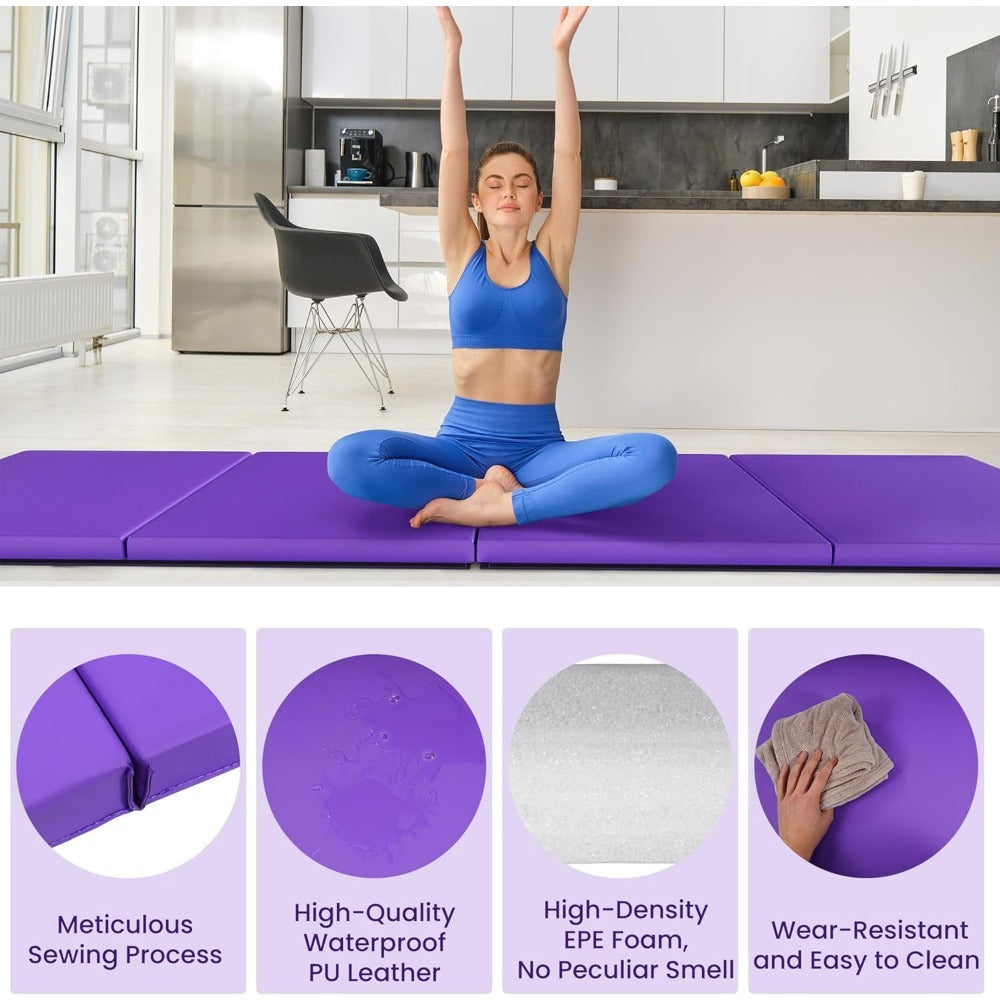 BalanceFrom Folding Exercise Mat For MMA Gyms And Home Use