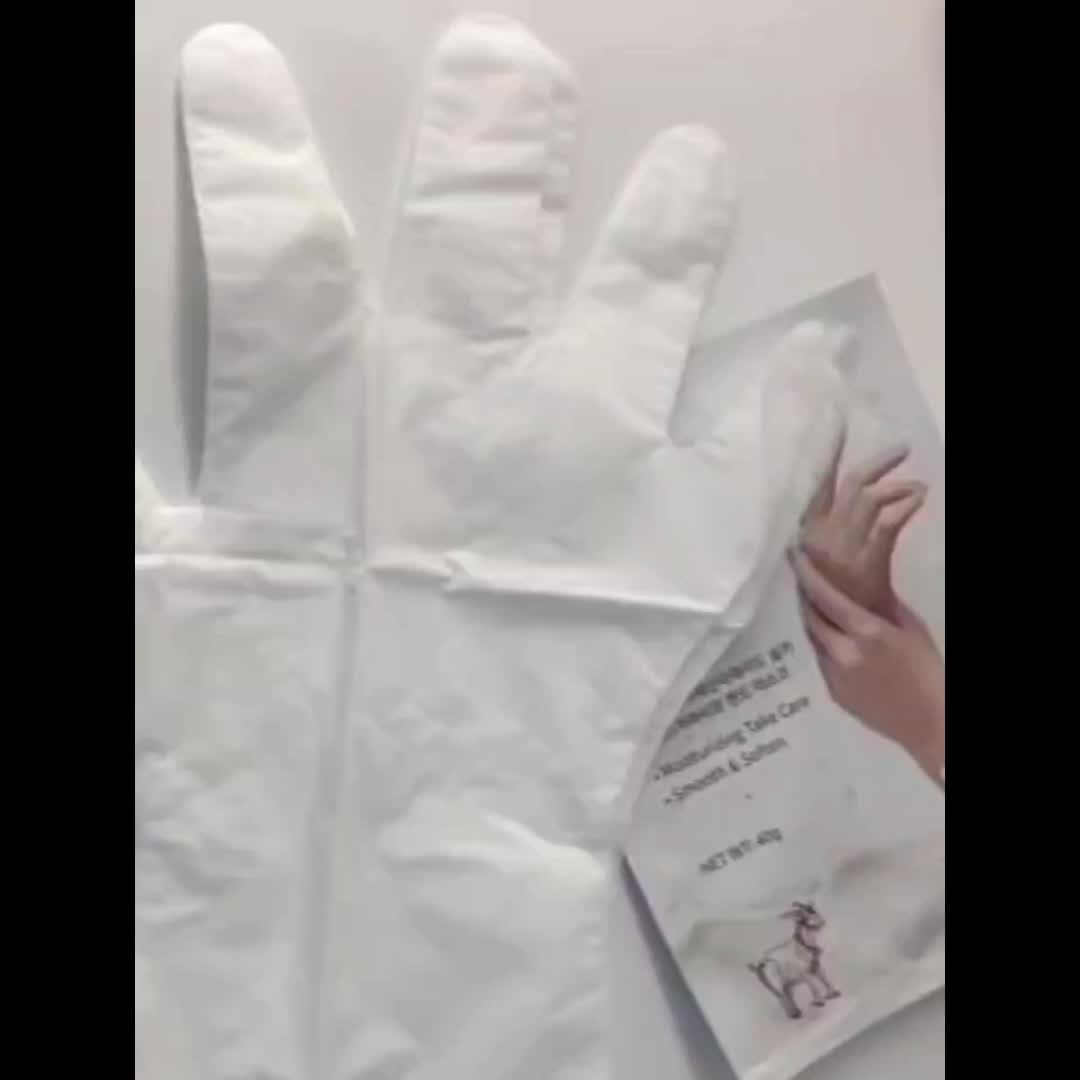 Goat Milk & Nicotinamide Hand Masks - 20 Pairs, Hypoallergenic, Moisturizing, Glycerin-Infused, Unscented, for Smooth & Soft Hands - Revitalize Mind Body