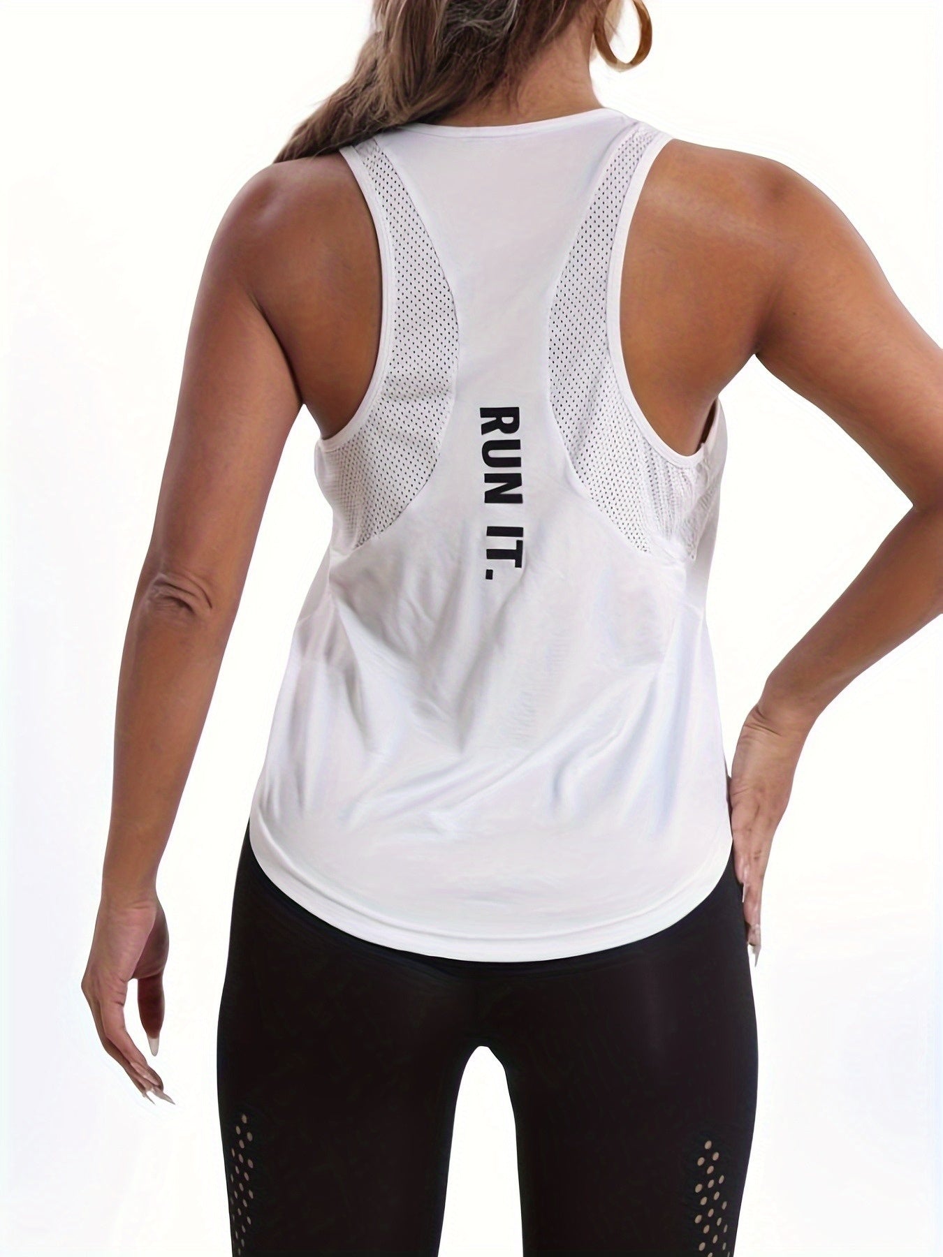 Women's Run It Graphic Tank Top by Manufacturer Brand