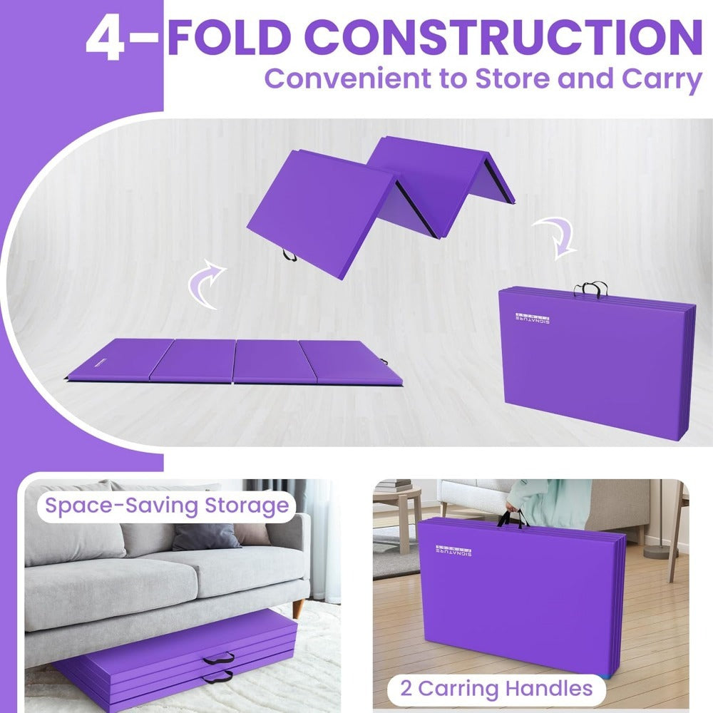 BalanceFrom Folding Exercise Mat For MMA Gyms And Home Use