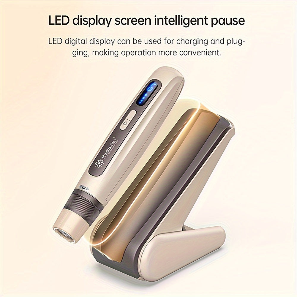 New arrival hydra series dr Pen hydra. Pen H5 Wireless Electric Derma Pen with 12pcs Round Nano Cartridges, Adjustable Liquid Output, Leakproof Design, Needle length 0.1mm - Revitalize Mind Body