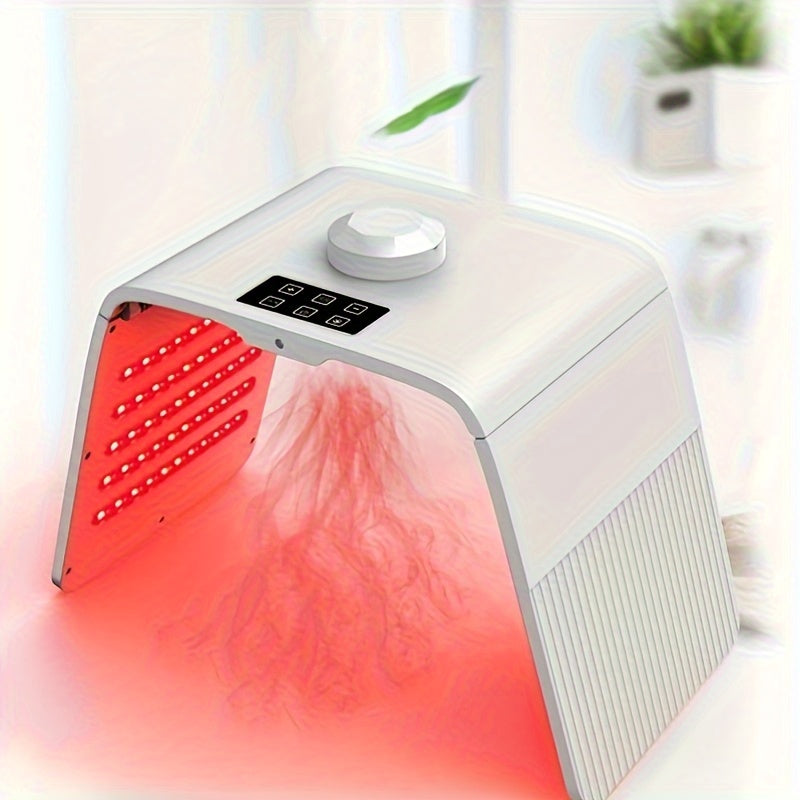 Foldable LED Facial Mask, Skincare Beauty Device For Home Use, Ideal Gift For Women, Mother'S Day Gift - Revitalize Mind Body