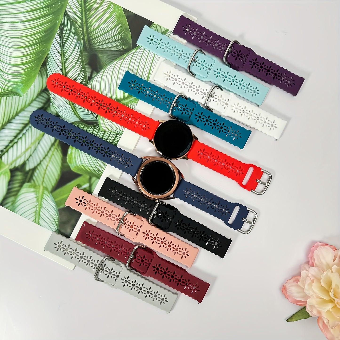Silicone Watch Band For Samsung Galaxy Watch Series Strap