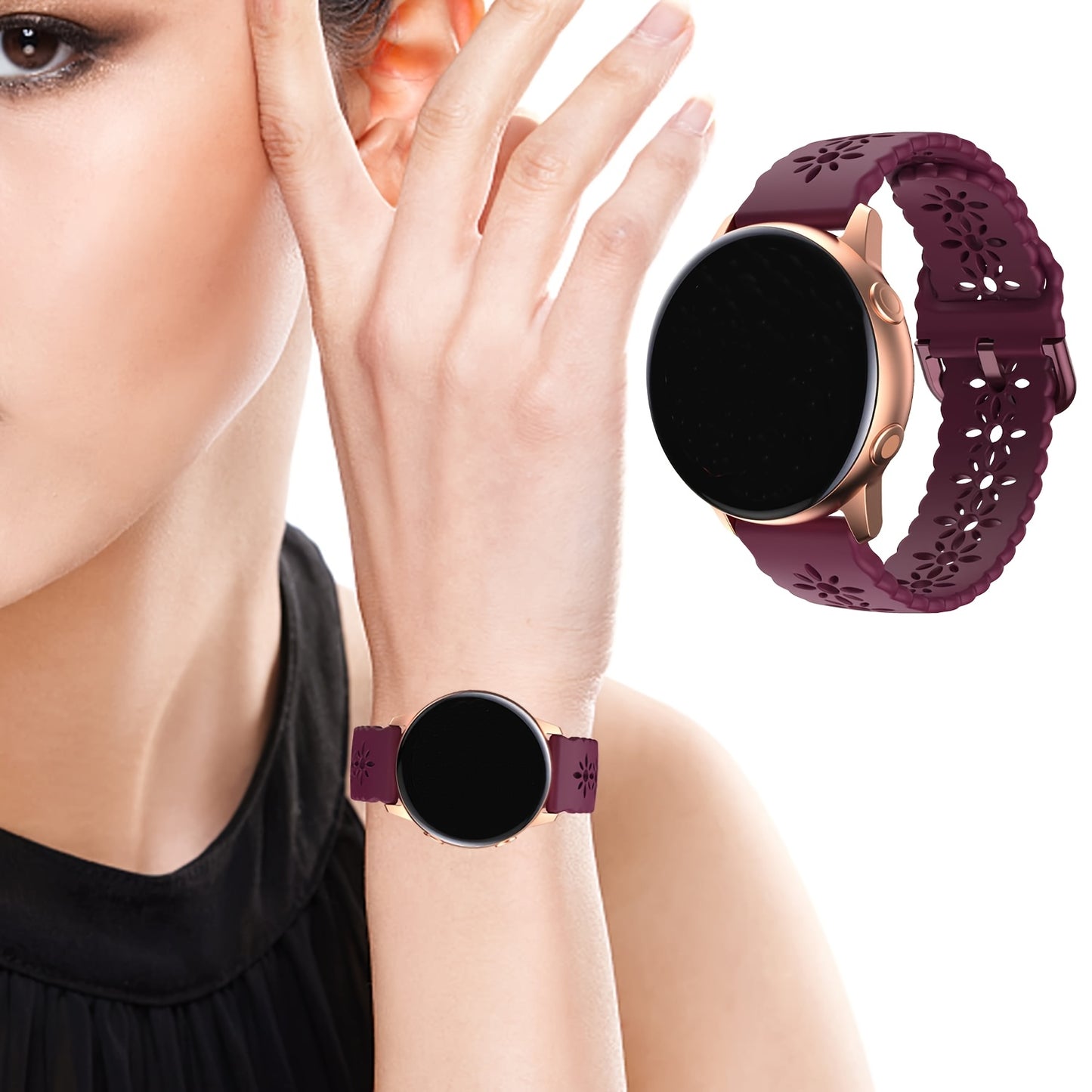 Silicone Watch Band For Samsung Galaxy Watch Series Strap