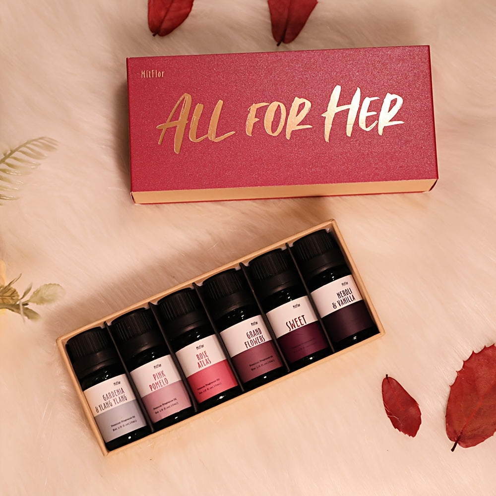 MITFLOR All For Her Essential Oils Set For Perfume - Revitalize Mind Body