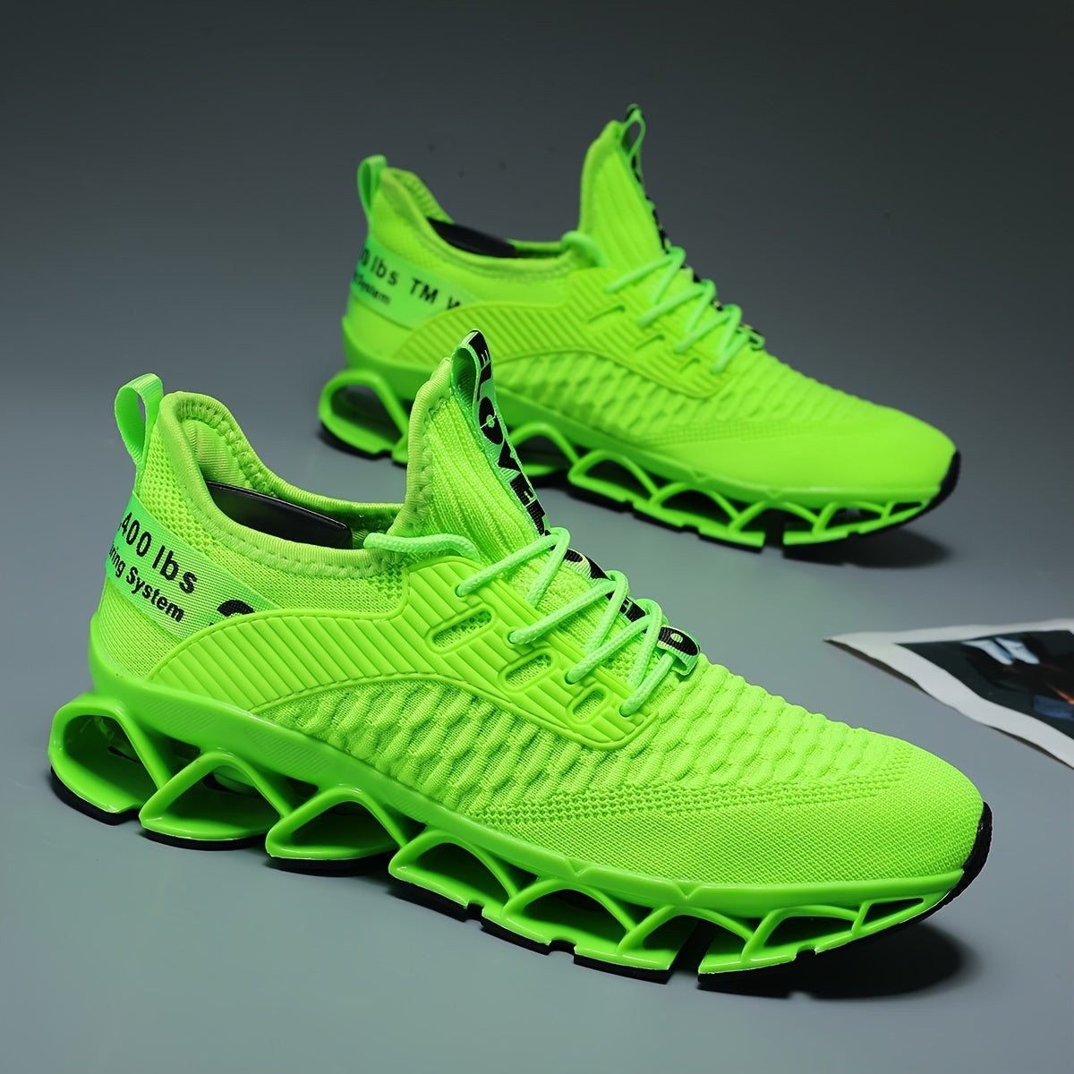 Men's Casual Lace Up Running Shoes by Unbranded