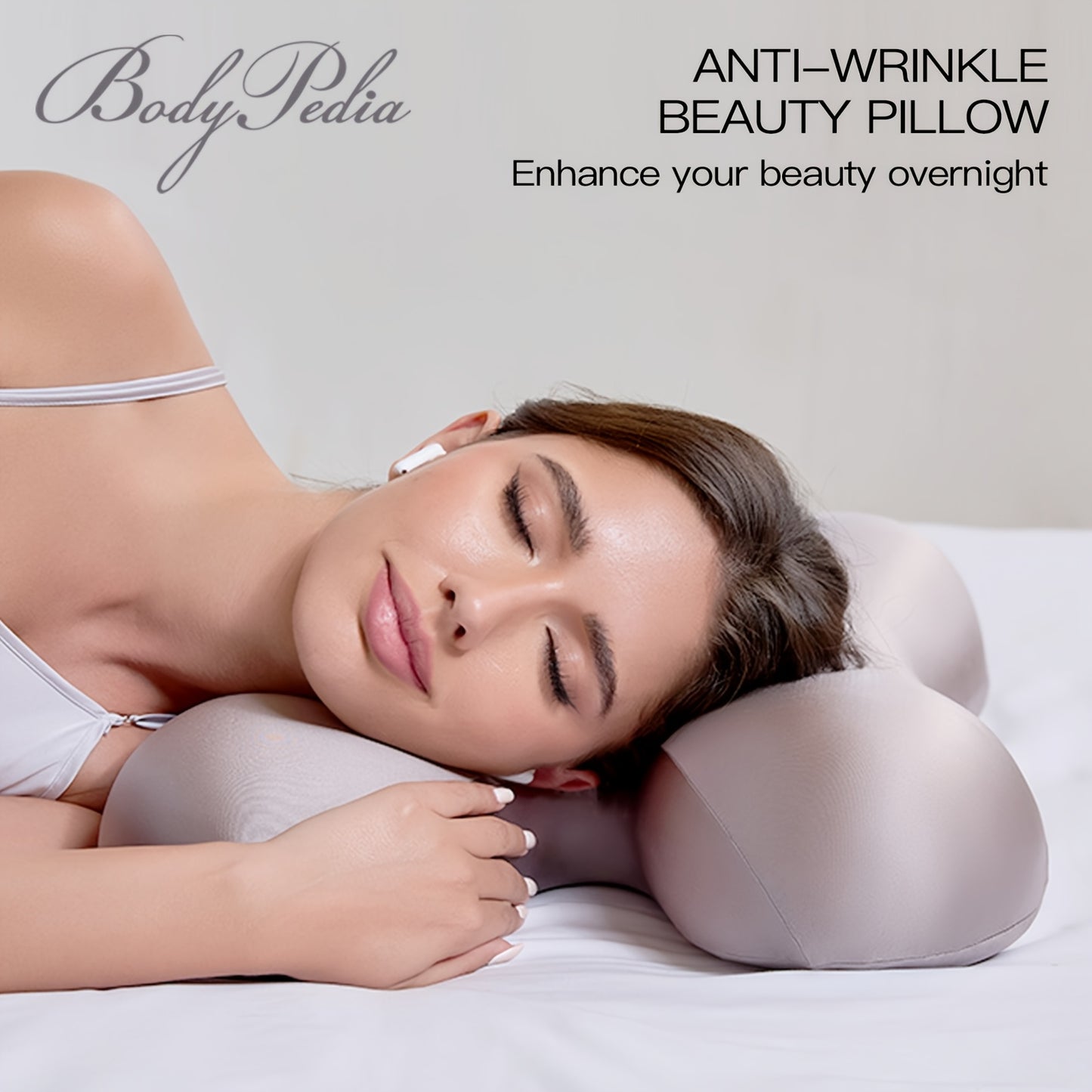 BODYPEDIA Cervical Neck Pillow Ergonomic Memory Foam Design