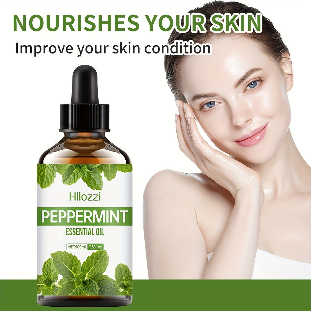 Peppermint Essential Oil for Home Spa and Relaxation - Revitalize Mind Body