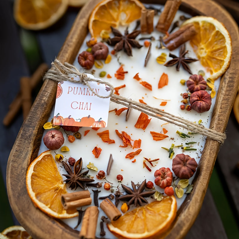 Elegant Soy Wax Candle In Boat Shaped Container Luxury