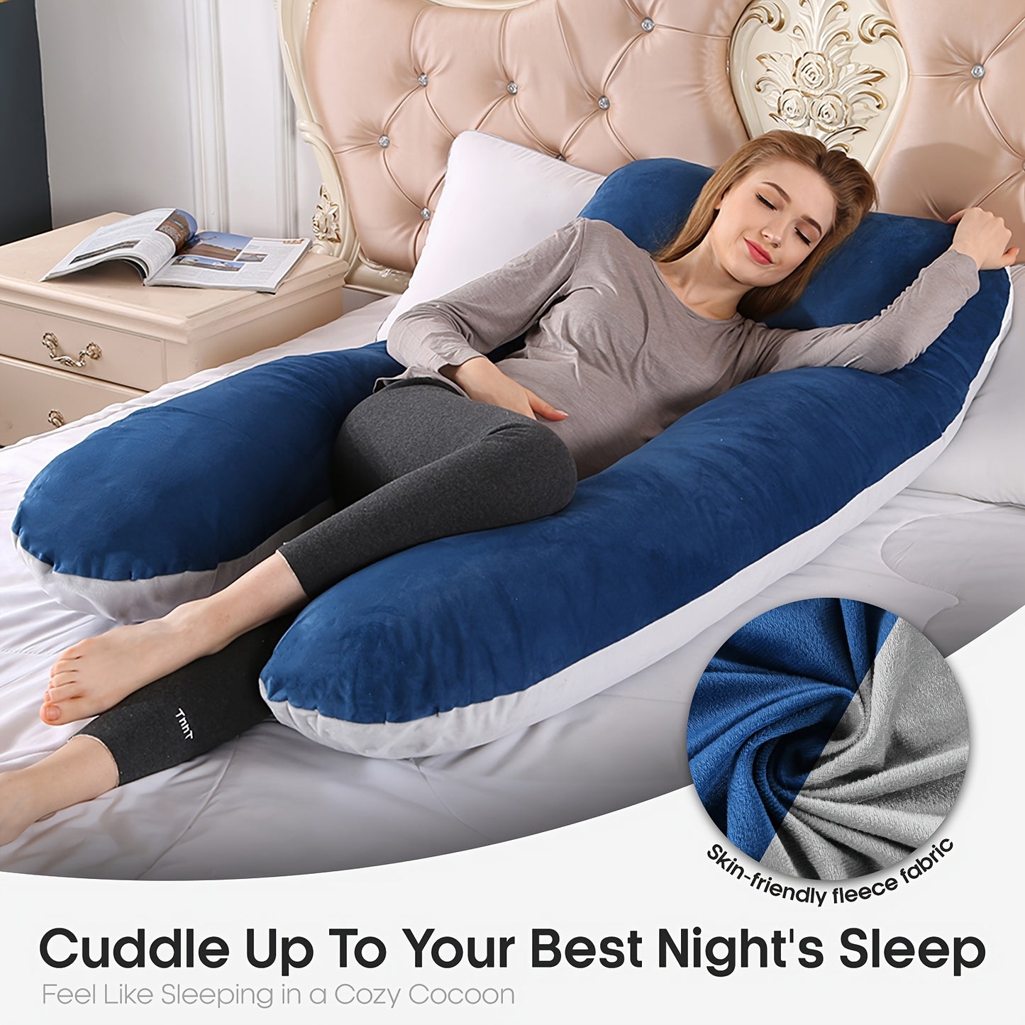 WNDY'S DREAM Body Pillow for Whole Body Support and Comfort