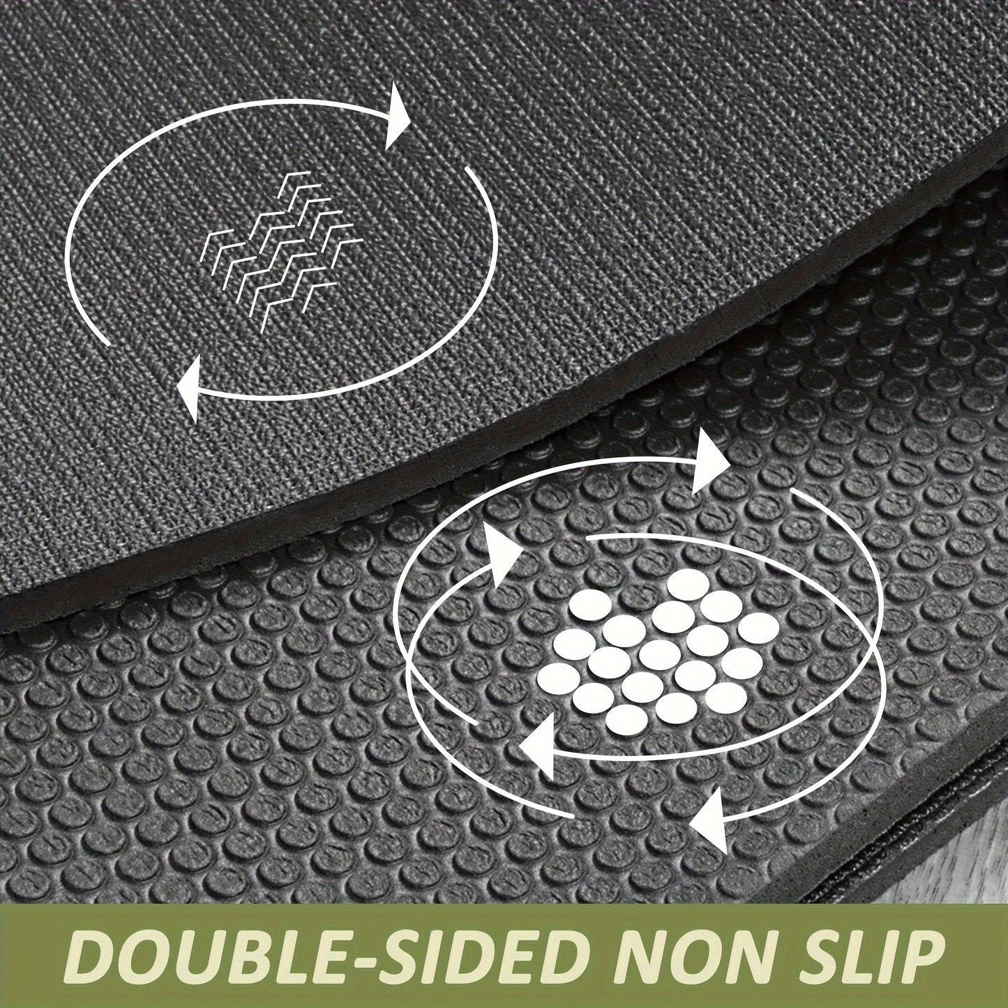 RMB Thick Non Slip Exercise Mat for Home Gym Flooring