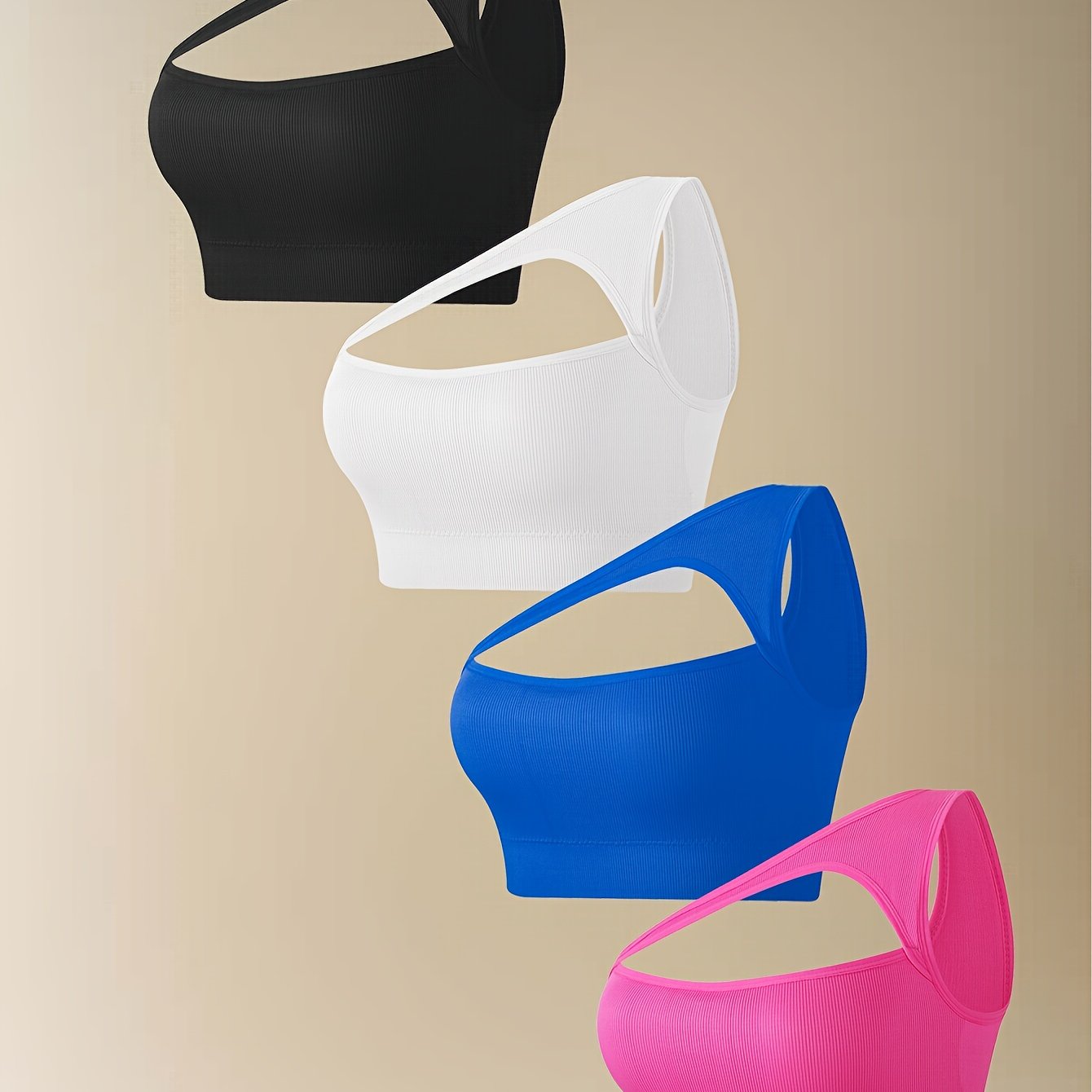 Women's Seamless Sports Bras by Unknown Brand 4 Pack