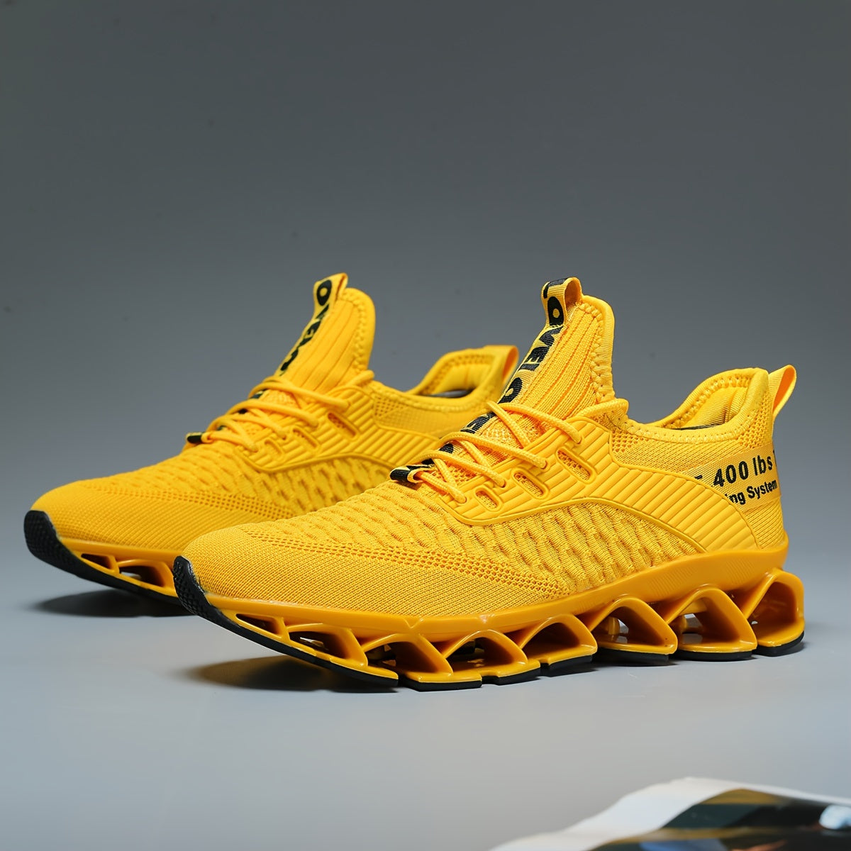 Men's Casual Lace Up Running Shoes by Unbranded