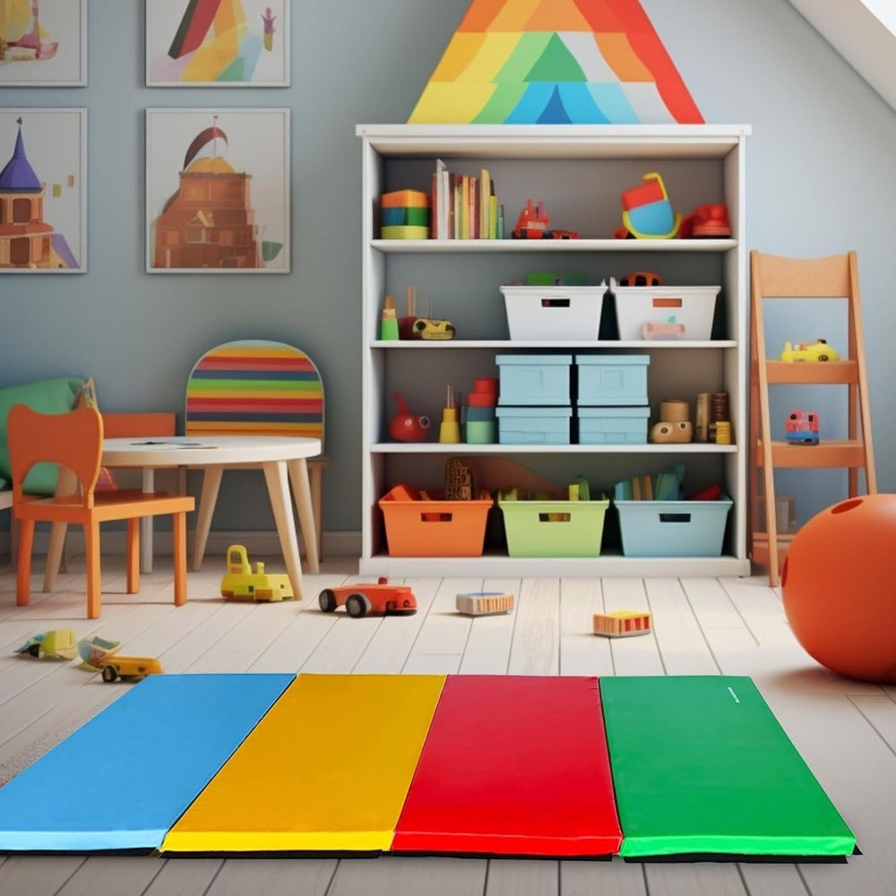 BalanceFrom Folding Exercise Mat For MMA Gyms And Home Use