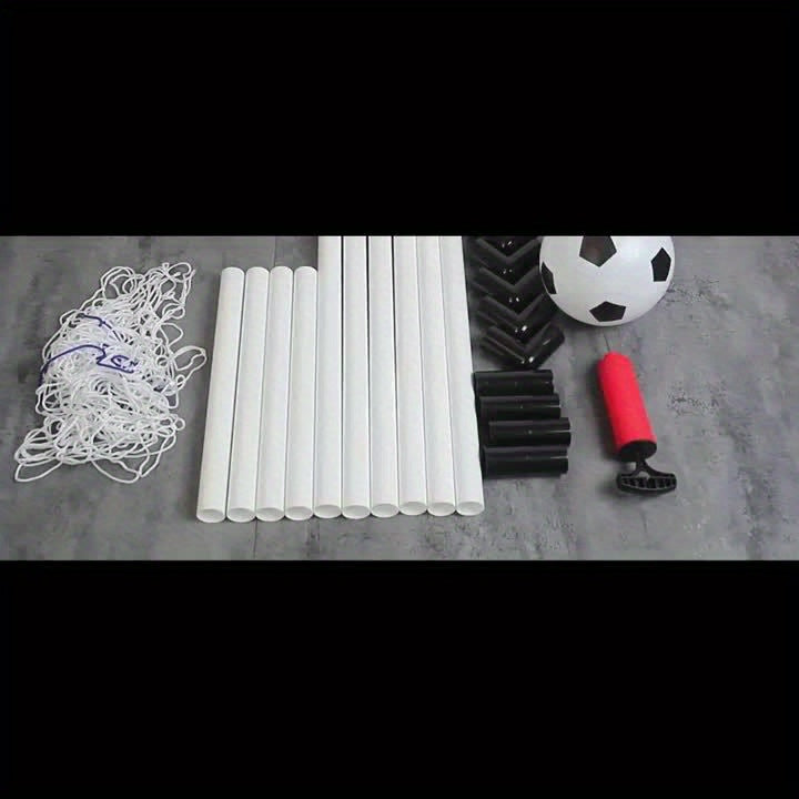 Foldable Soccer Door Frame Net Kit With Detachable Training Equipment