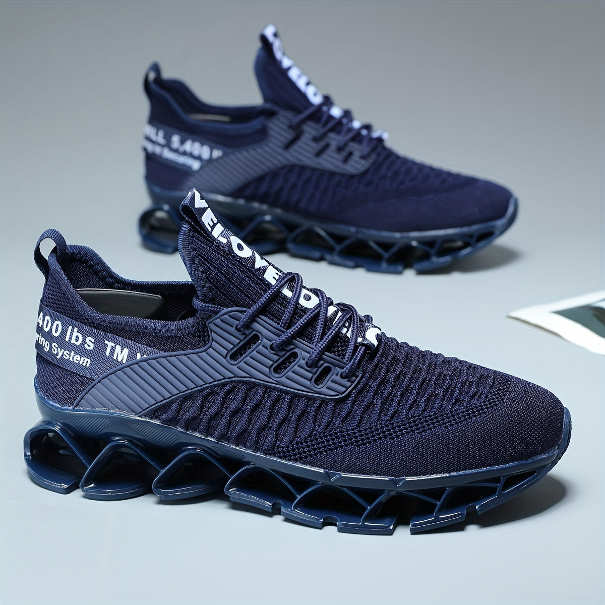 Men's Casual Lace Up Running Shoes by Unbranded