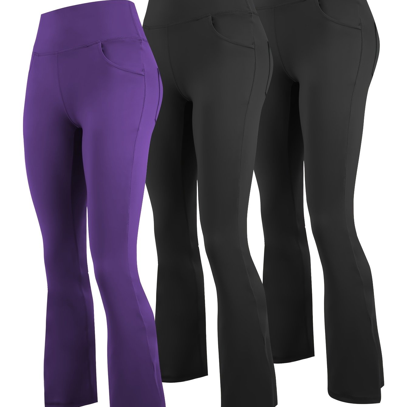 High-Waist Yoga Leggings for Women - Tummy Control and Comfort - Revitalize Mind Body