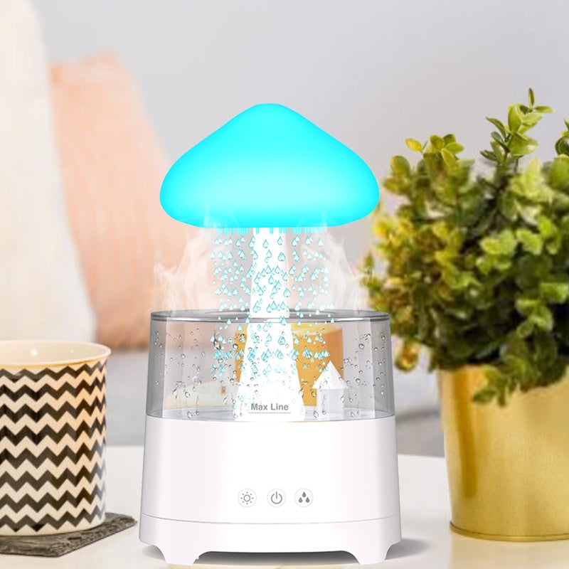 Spring Sale Rain Cloud Humidifier With Aromatherapy And Mood Light