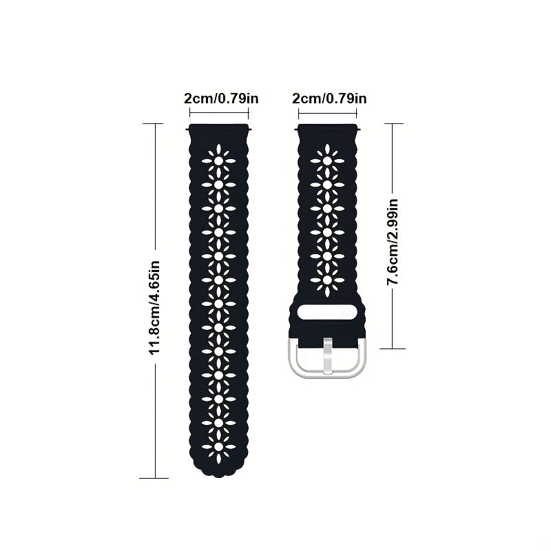 Silicone Watch Band For Samsung Galaxy Watch Series Strap