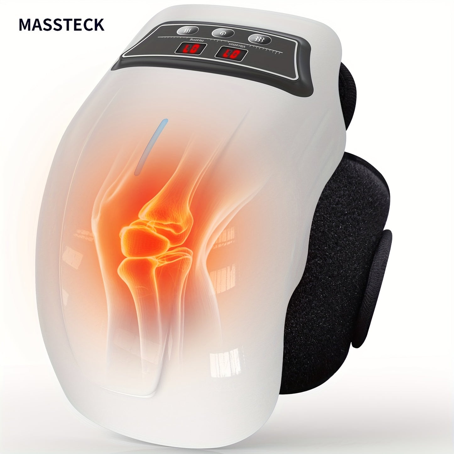 MASSTECK Knee Massager With Heat 9 Heating Modes 9 Speeds