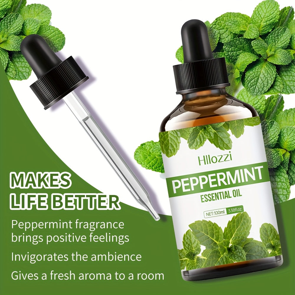 Peppermint Essential Oil for Home Spa and Relaxation - Revitalize Mind Body