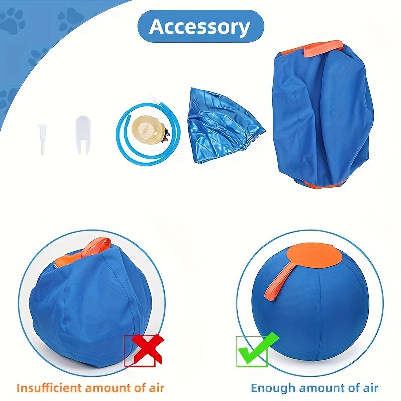 Inflatable Pet Toy Balls, 21.7-inch Dog Balls, Golden Retriever Anti-biting Balls, Soothing Boredom, Teasing Pet Training Balls, Dog Polo Pet Toys, Cattle And Dogs Herdsman Balls, Australian Shepherd Herdsman Balls (m Yards 2 - Revitalize Mind Body