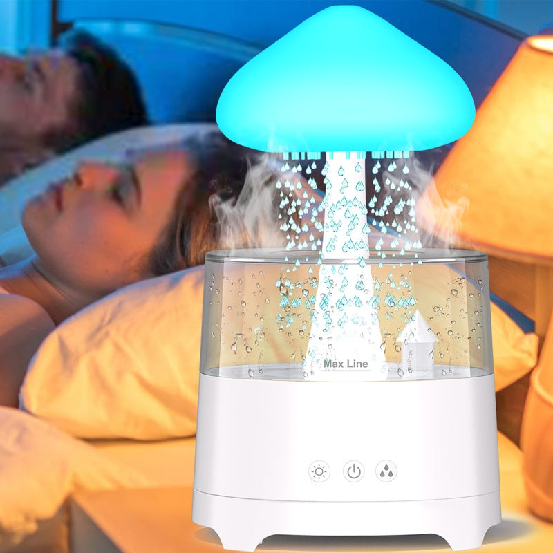 Spring Sale Rain Cloud Humidifier With Aromatherapy And Mood Light