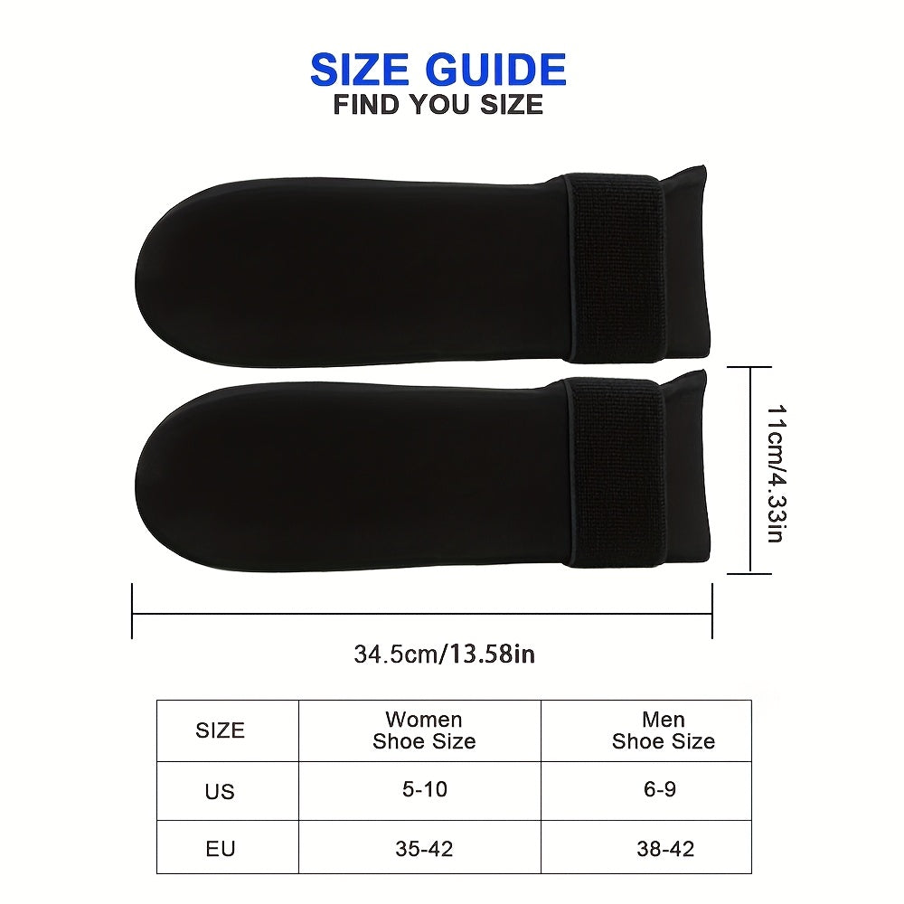 Reusable Gel Compression Ankle Socks - Adjustable, 360° Coverage, Soothing Lycra Ice Pack for Foot Support & Instant Comfort (1 Pair) - Revitalize Mind Body
