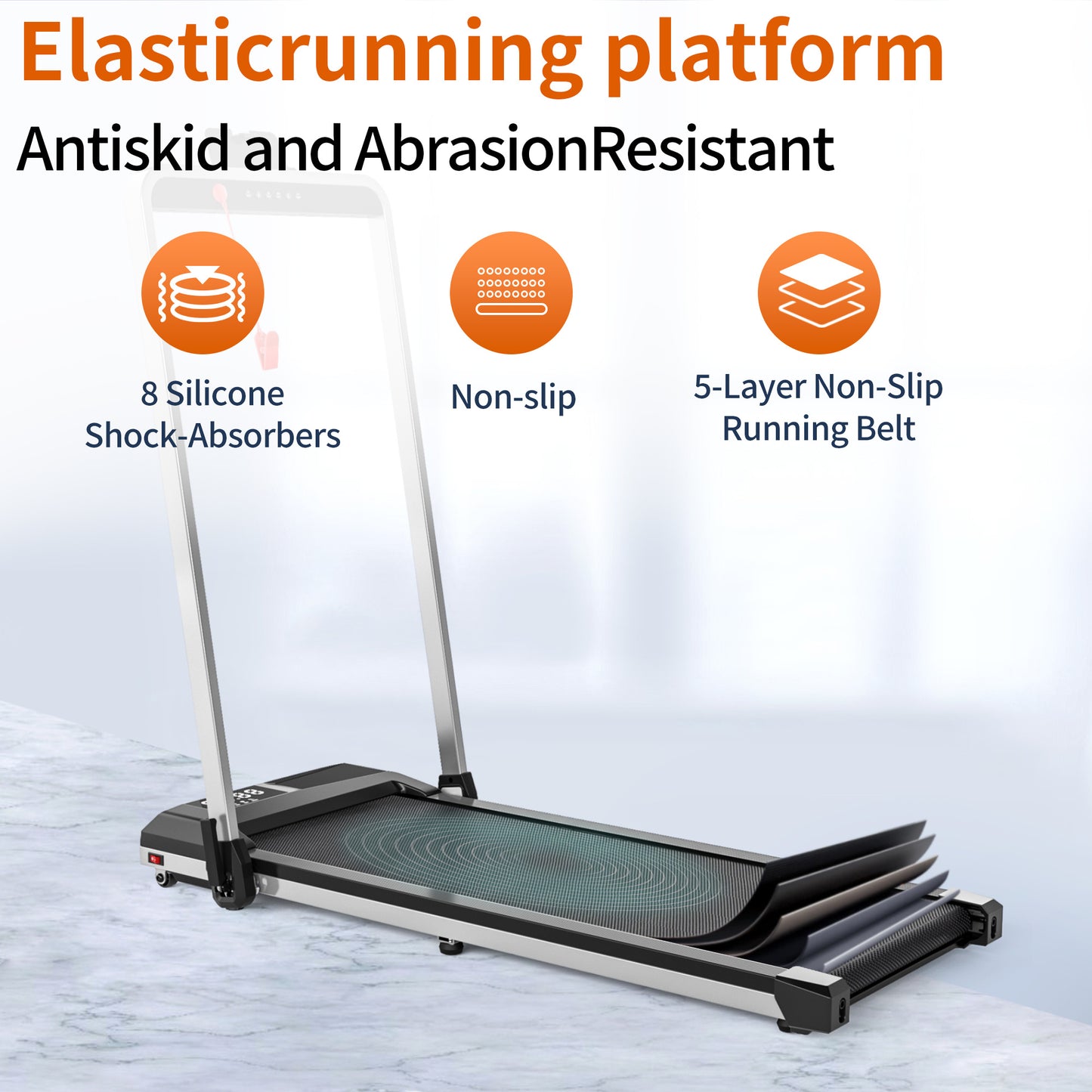 Upreign 3 In 1 Portable Treadmill Walking Pad With Incline
