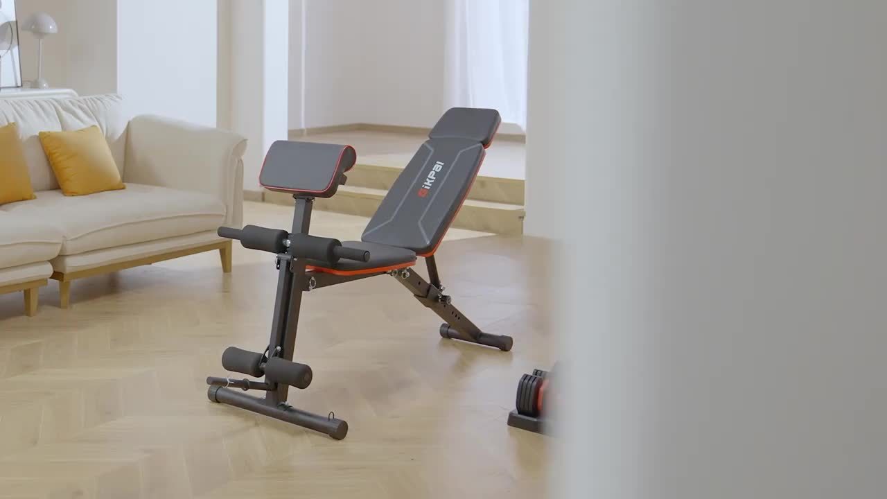 YAFITI Adjustable Weight Bench for Full Body Exercise