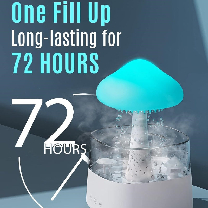 Spring Sale Rain Cloud Humidifier With Aromatherapy And Mood Light