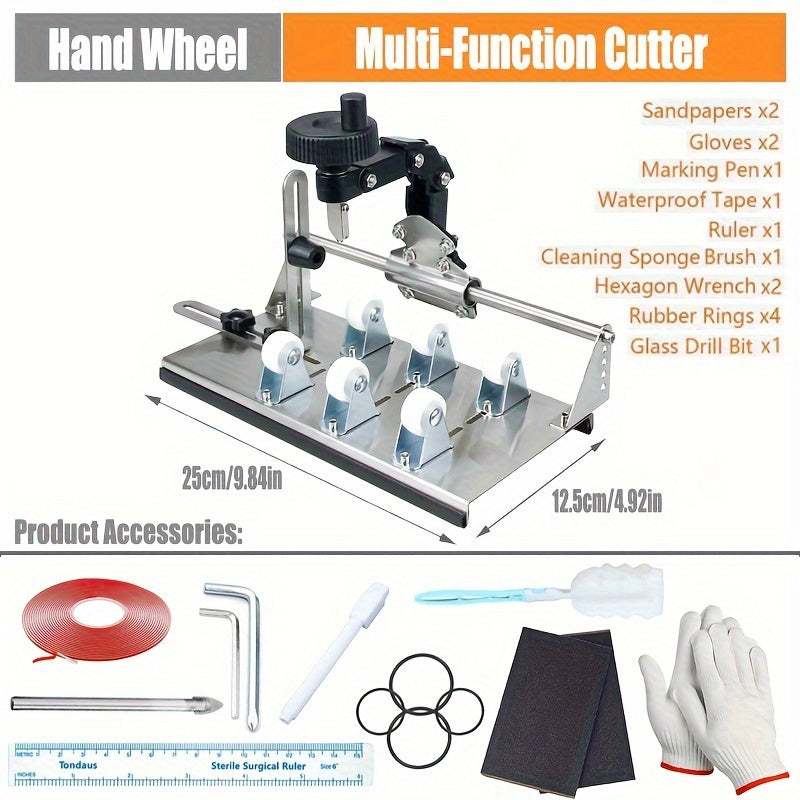 WildPark Glass Bottle Cutter Kit Multi Function Tool