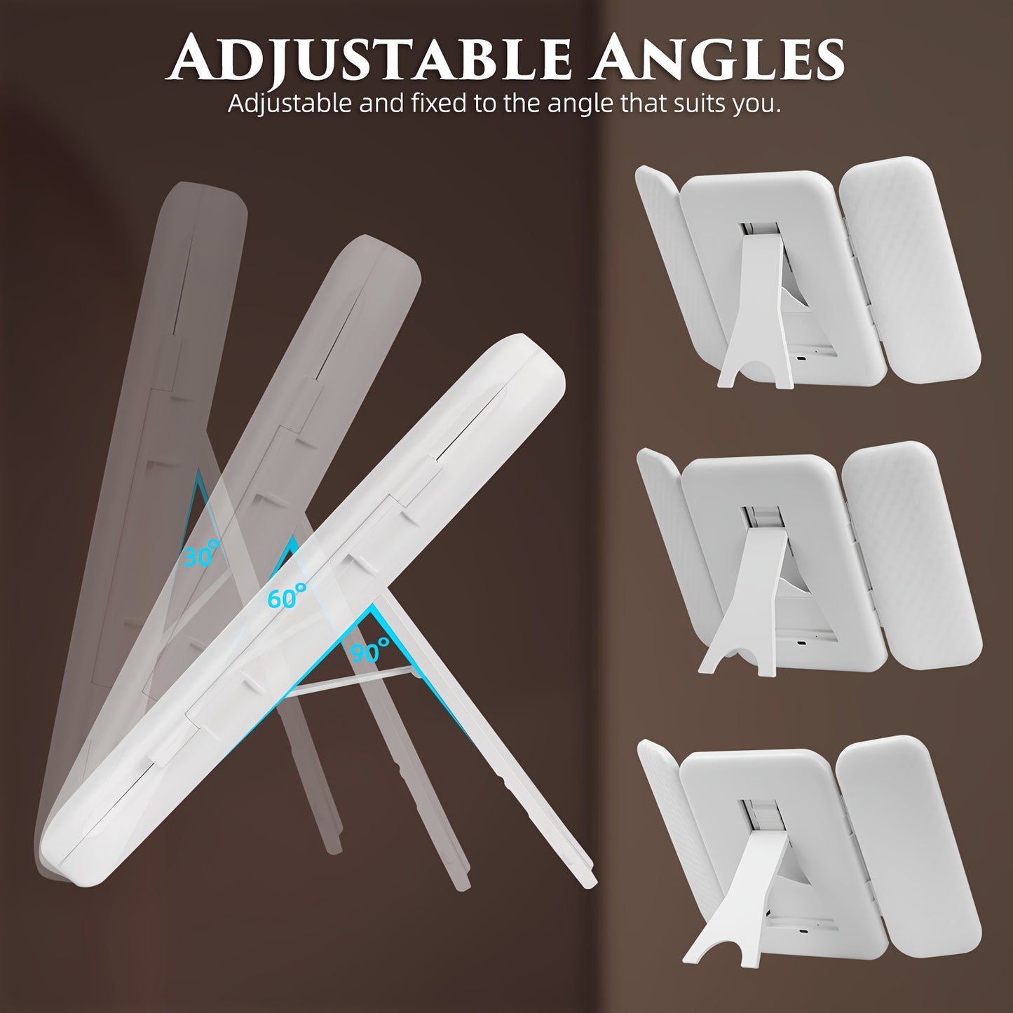 LED Makeup Mirror 5X 10X 20X 30X Magnification Foldable