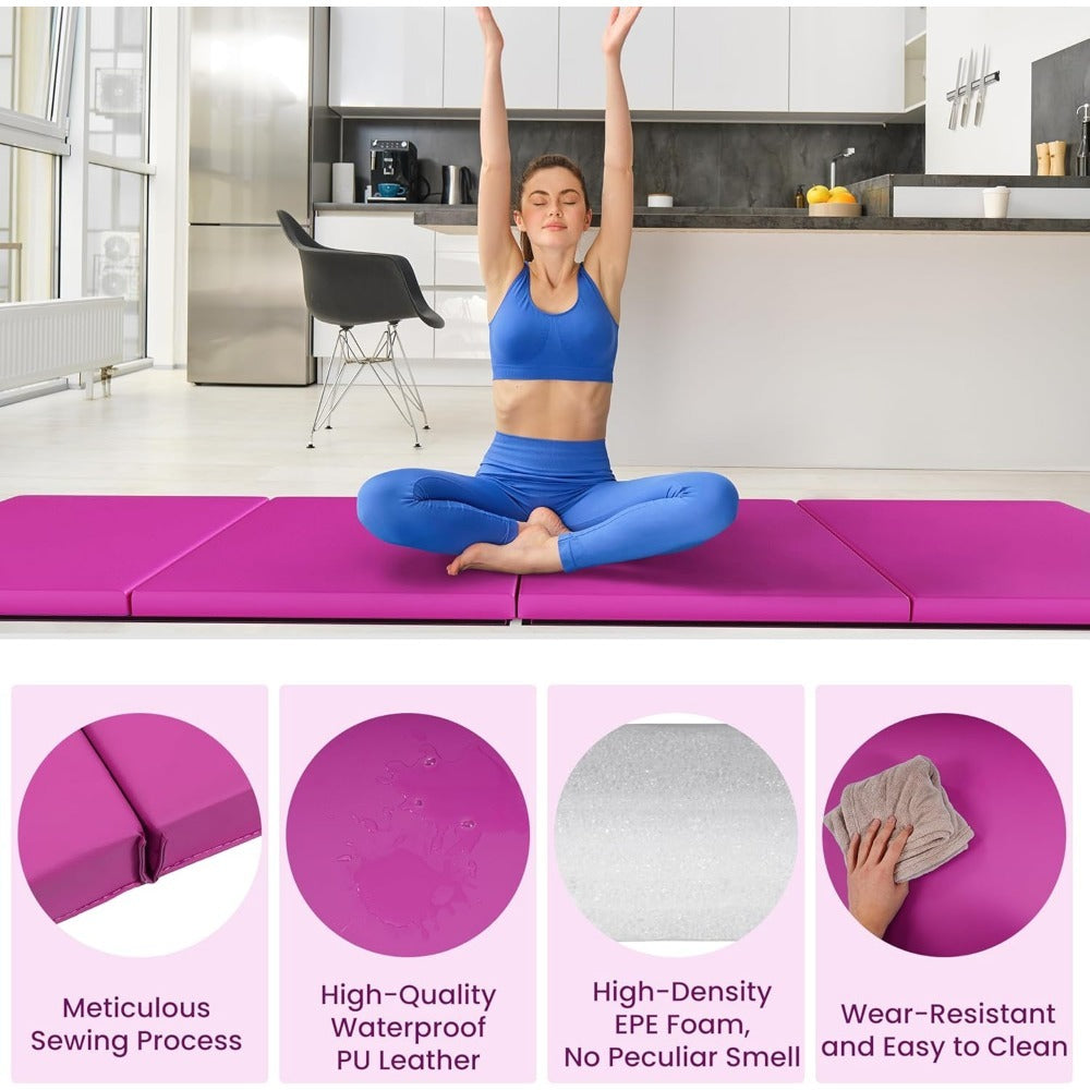 BalanceFrom Folding Exercise Mat For MMA Gyms And Home Use
