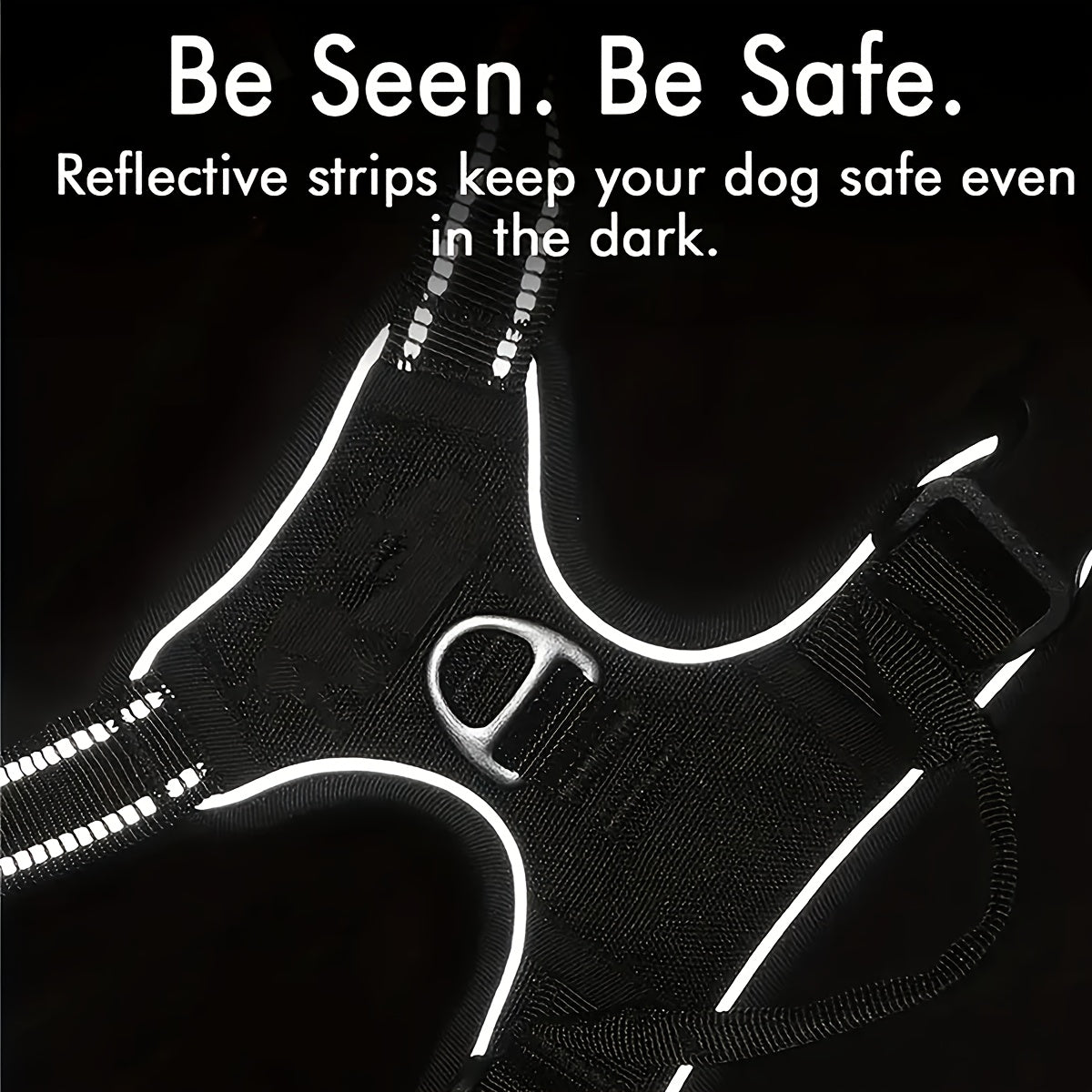 No Pull Dog Harness With Leash And Poop Bags Outdoor