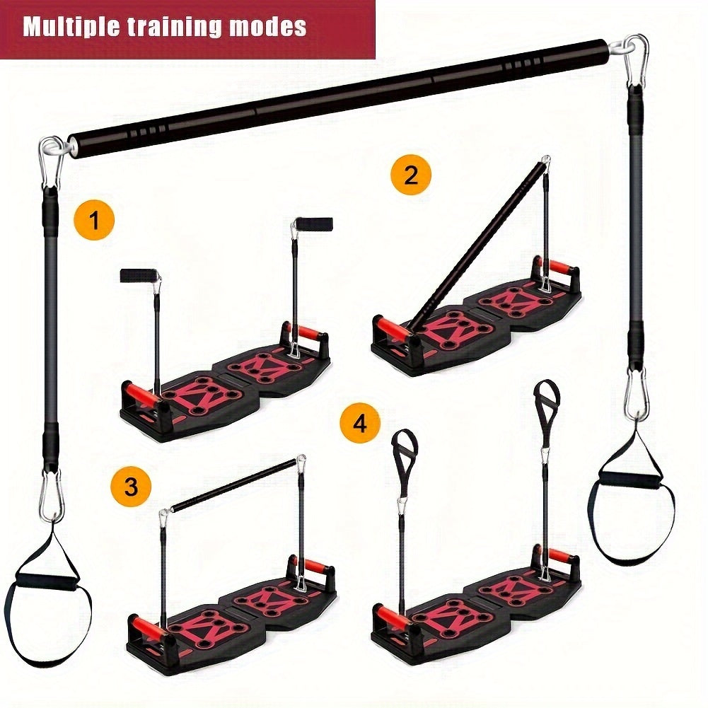 Revitalize Mind Body 9 In 1 PushUpBoard FitnessEquipmentKit