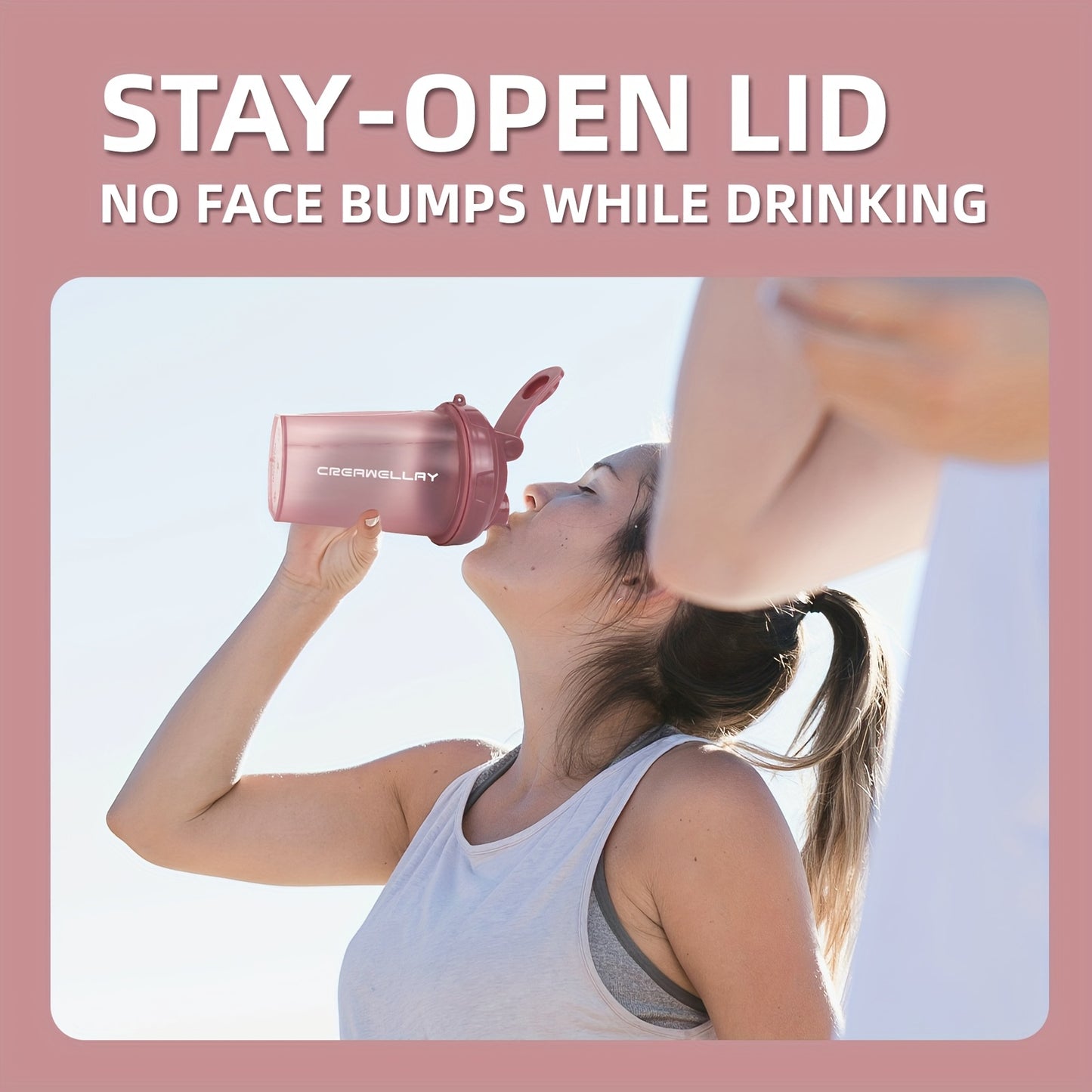 Protein Shaker Cup BPA Free Leak Proof Mixing Ball - Revitalize Mind Body
